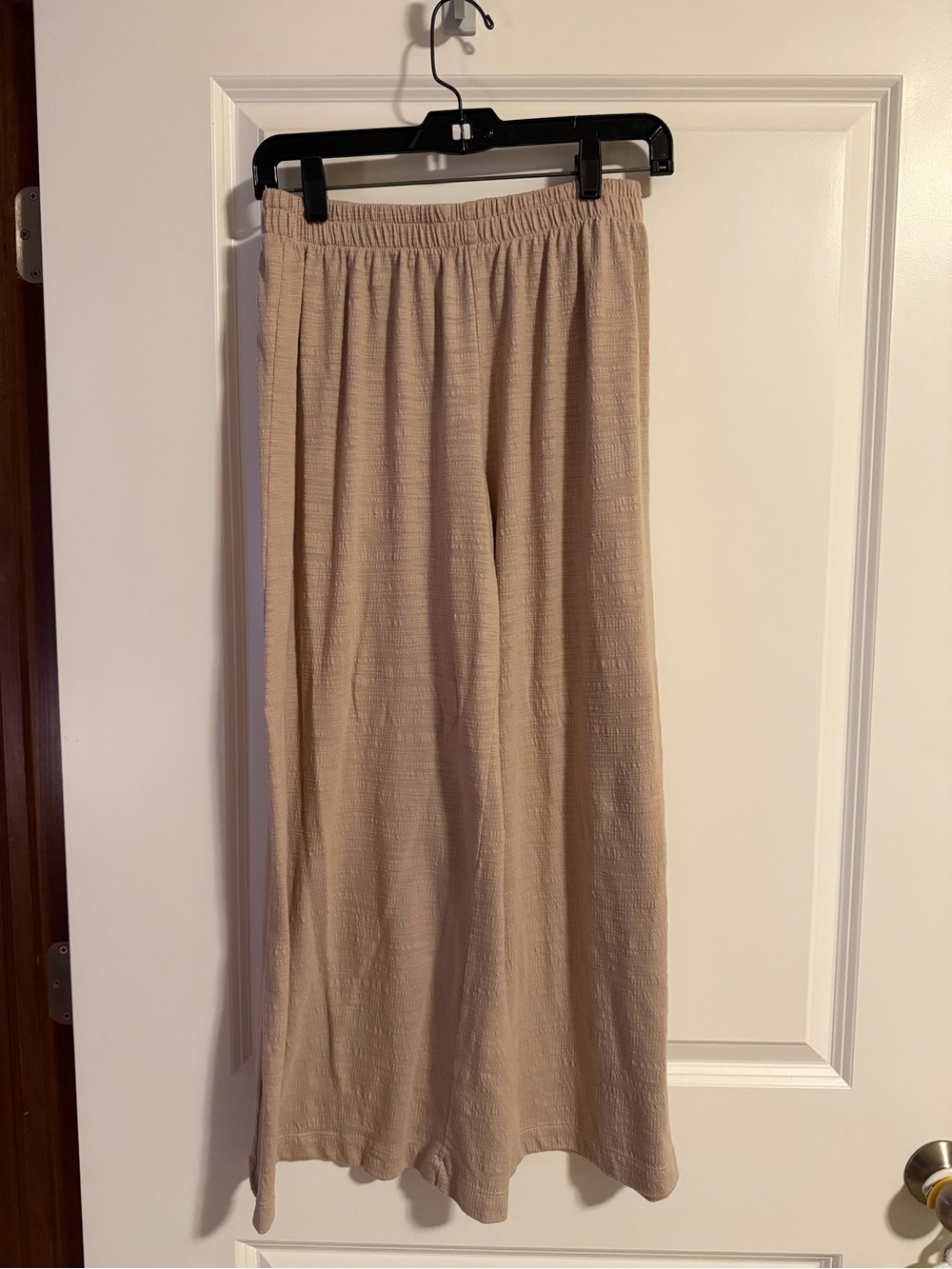 Z Supply Wide Leg Pants in Taupe/Tan - Picture 2 of 4